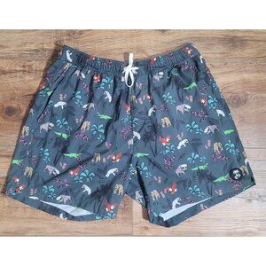 Balls Beachwear Swim Trunks Mens XL Board Shorts Barstool Sports All Over Print